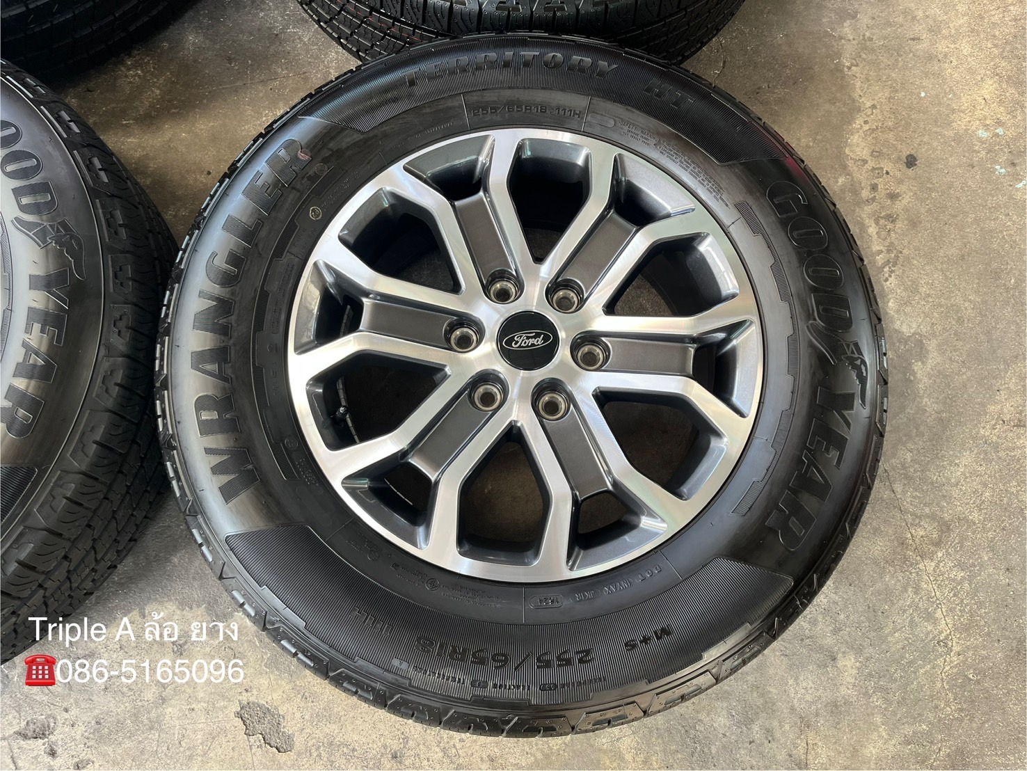 ✨ล้อแม็กพร้อมยางใหม่ป้ายแดง✨Ford Everest รุ่นใหม่ล่าสุด ขอบ 18♨️ปี 24♨️💖ใหม่กริ๊บ💖