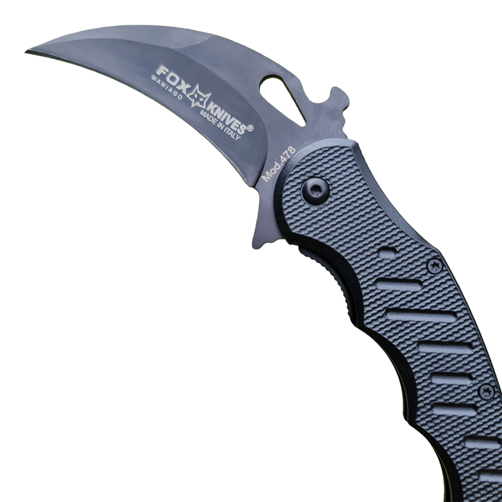 มีดพับ มีดคารัมบิต FOX KNIVES FX-478 Karambit Knives ขนาด 7.8 นิ้ว (19.7 ซม.)