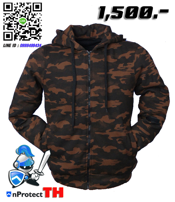 เสื้อฮู้ดการ์ดบิ๊กไบค์ HOOD26