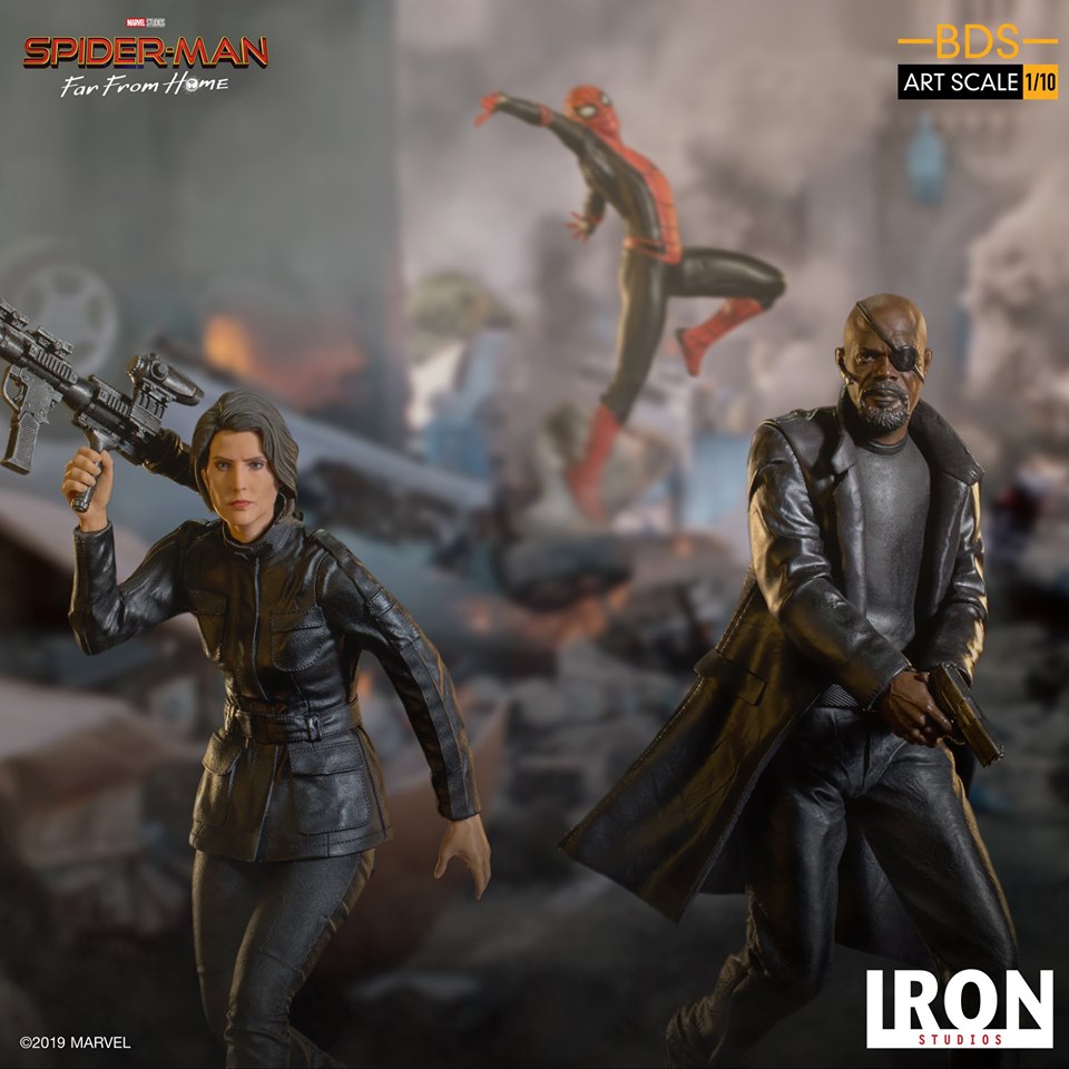 Iron Studios BDS Art Scale 1/10 Spider-Man: Far From Home - Nick Fury