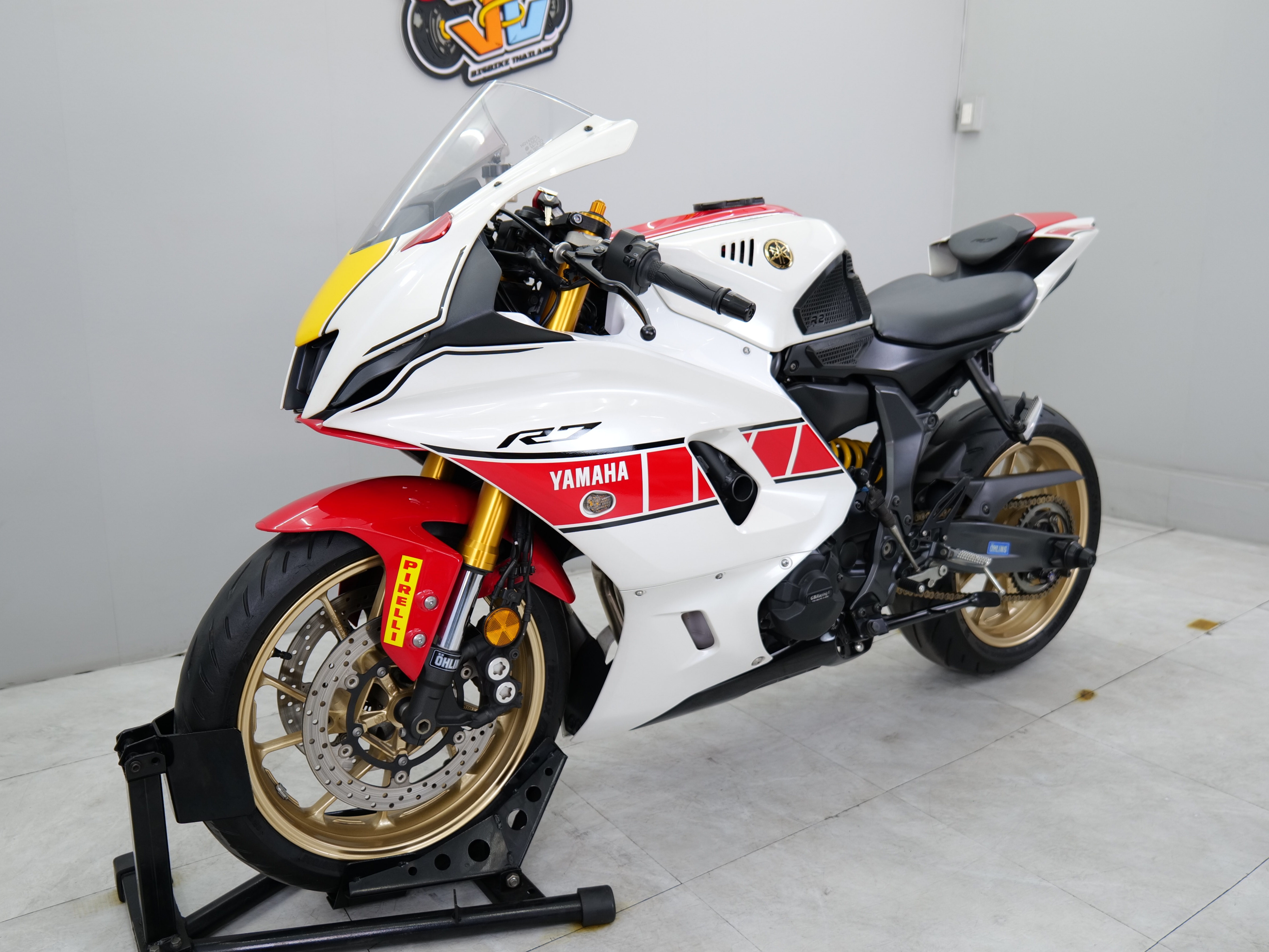 ❌️ ร้าน นี้ ไม่ กรอ ไมล์ ❌️หืมมมม 😲 สปอร์ตทอร์คหนักตัวแรงส์ 🎌 YAMAHA YZF-R7 รุ่นฉลอง 60 ปี WORLD GP 🏁 รถปี2022 แท้ๆ แต่งพอได้ซิ่ง