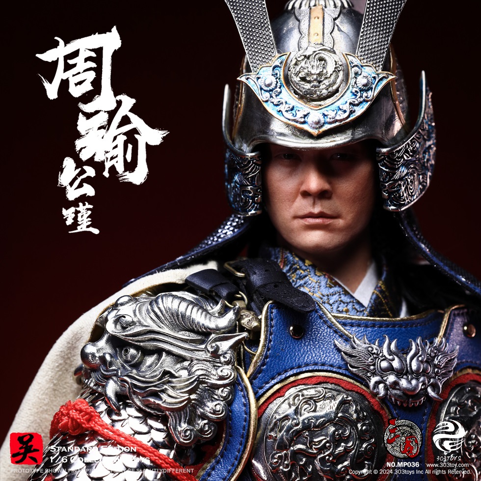 303TOYS MP037 THREE KINGDOMS SERIES - ZHOU YU GONGJIN (EXCLUSIVE EDITION)