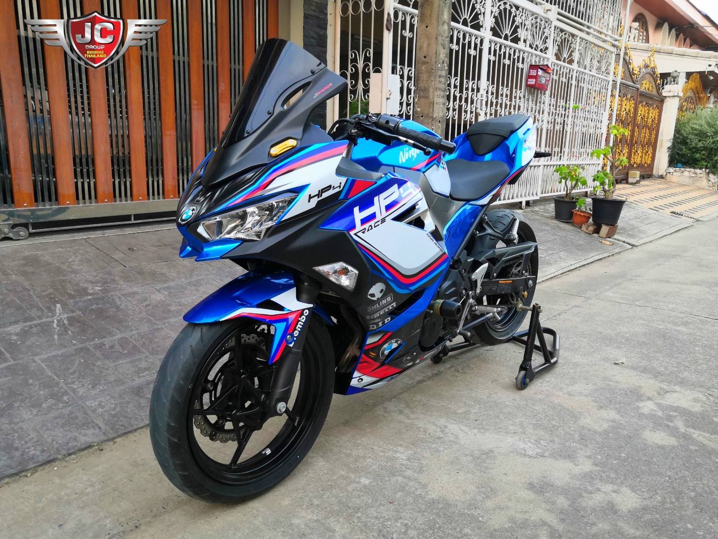 Ninja400abs รถบ้านดูดีมีทรง