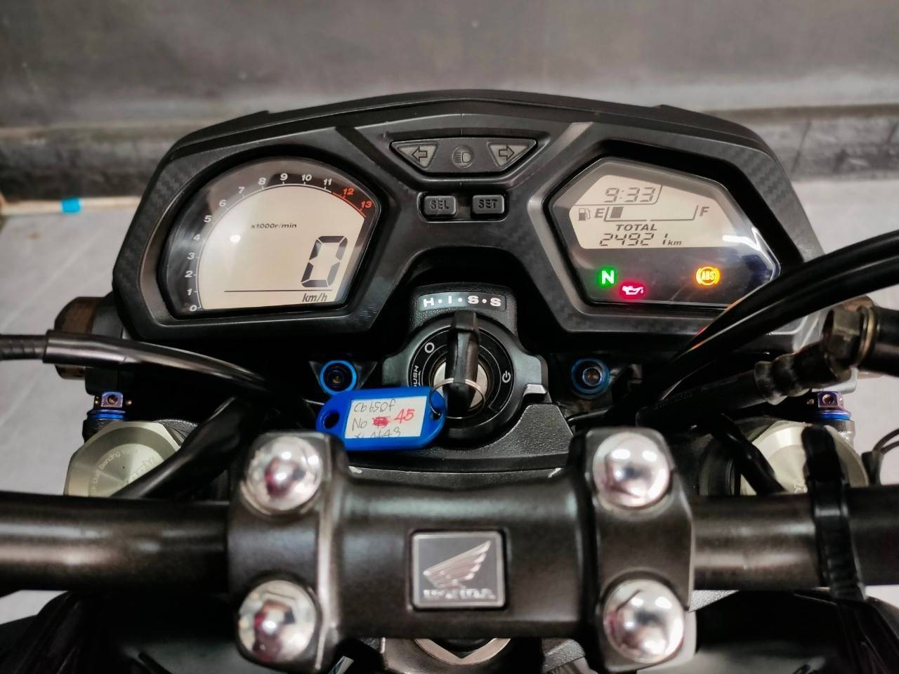 💥Honda CB650F ปี 2018 รถสีเทา warp สีเทา-น้ำเงิน 💥 แต่งครบทั้งคัน มีควิกชิฟเตะมันๆ ลั่นทุกเกียร์ 🏍💨