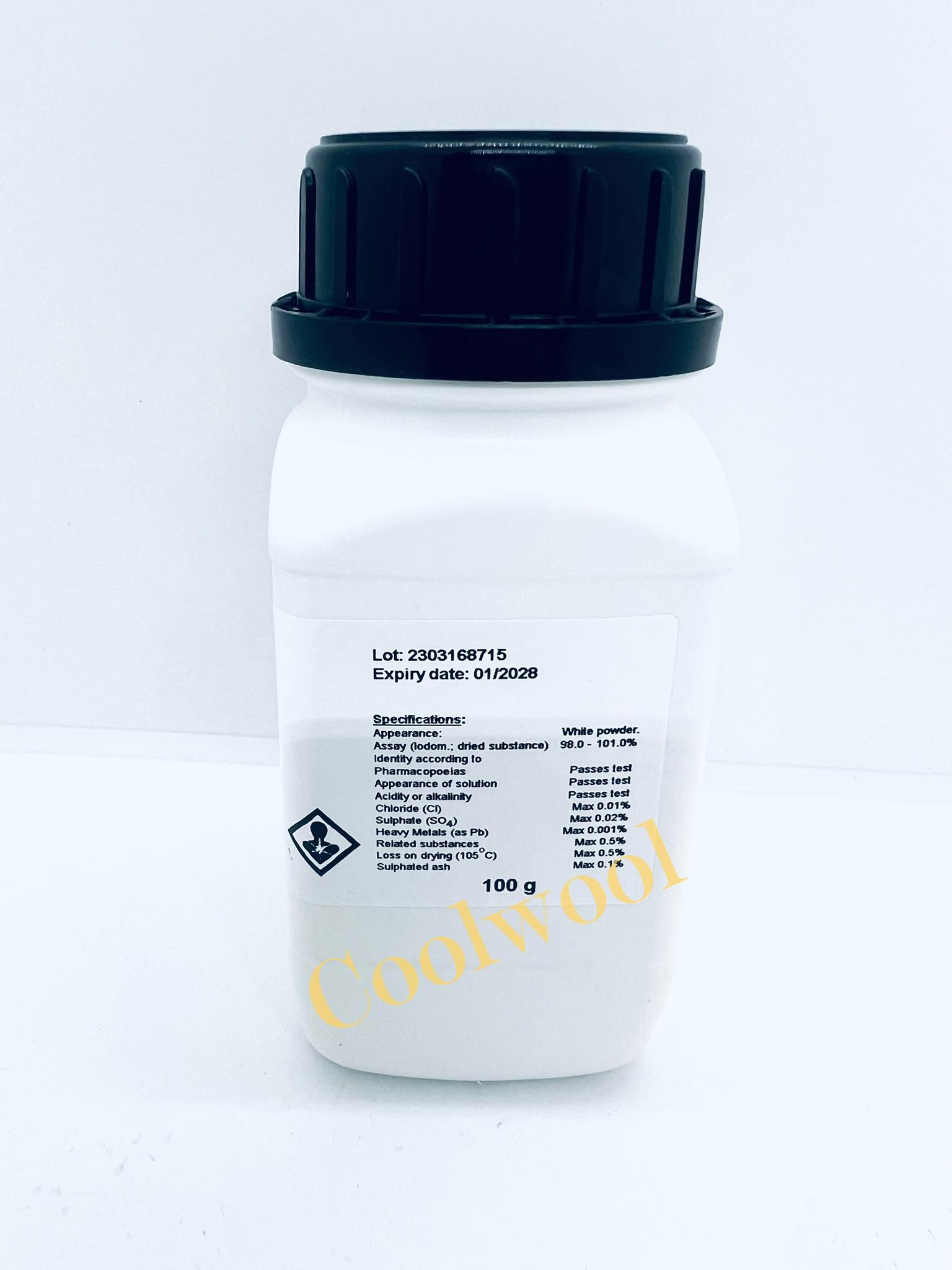 KemAus-Phenolphthalein แบบผง LAB. grade(100กรัม/ขวด)