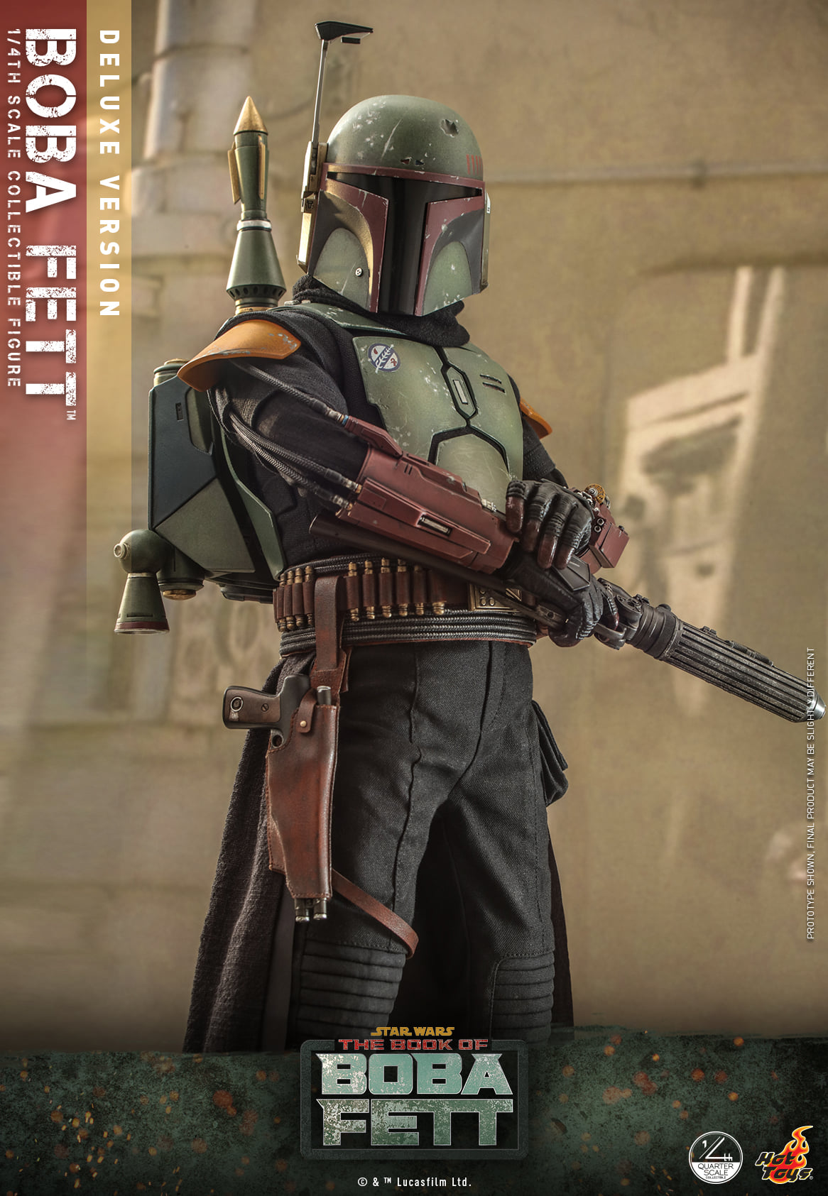Hot Toys QS023 1/4 Star Wars: The Book Of Boba Fett - Boba Fett™ (Deluxe Version)
