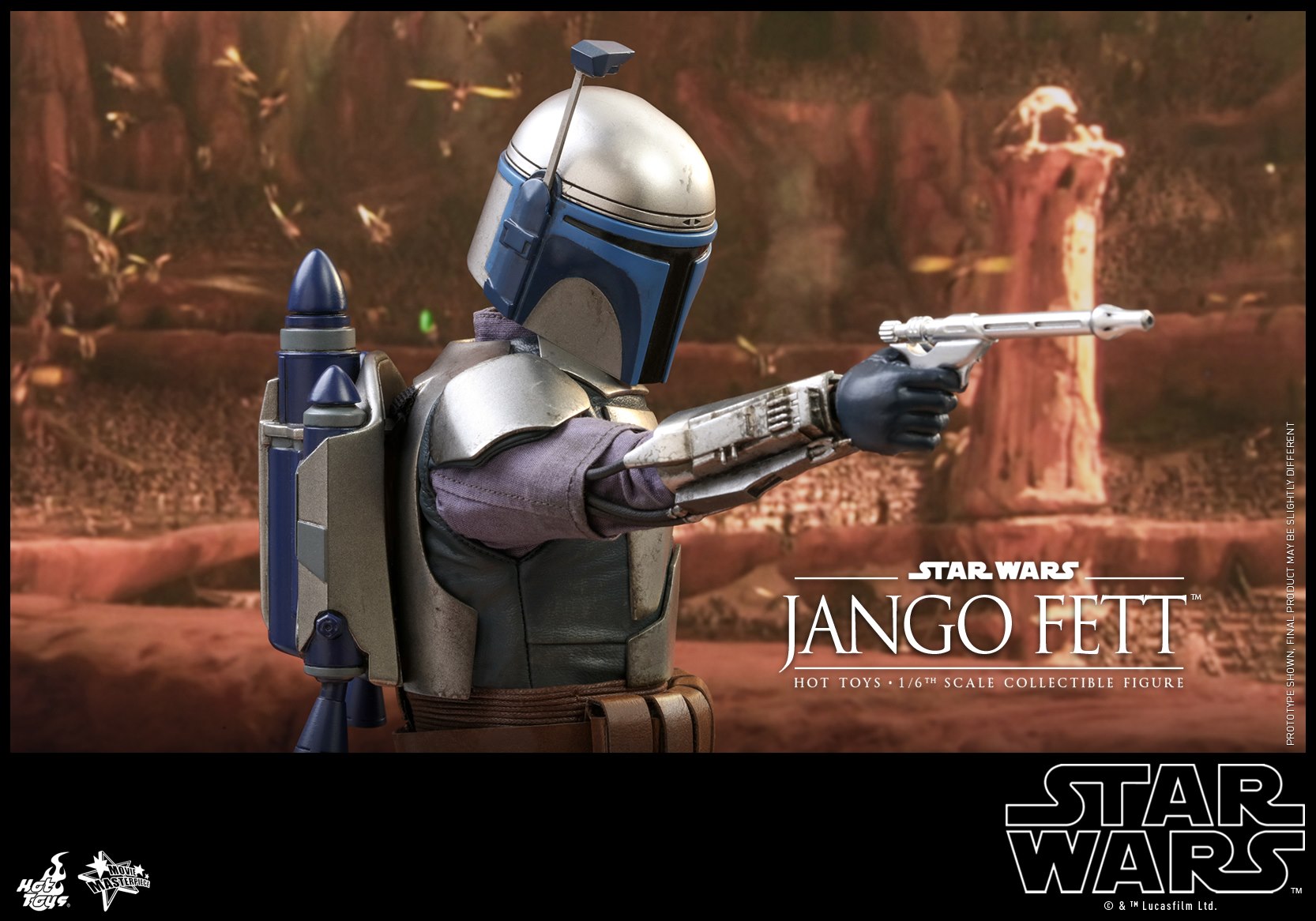 Hot Toys MMS589 1/6 Star Wars Episode II: Attack of the Clones™ - Jango Fett™