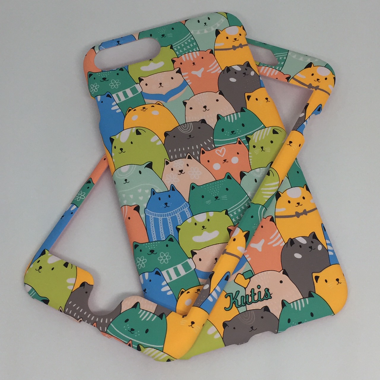 เคสคูทิส (Kutis) ไอโฟน7พลัส,8พลัส(ลายแมวอ้วน)มาใหม่