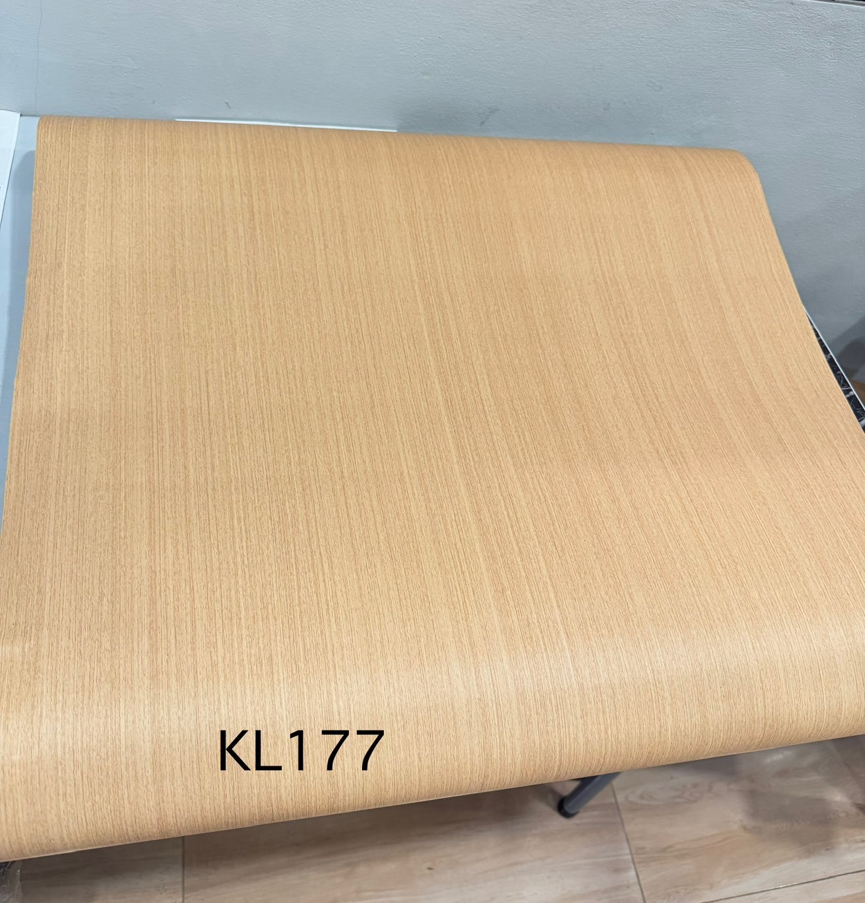 la la shop วอลเปเปอร์ลายไม้ น้ำตาล 60cm*1m