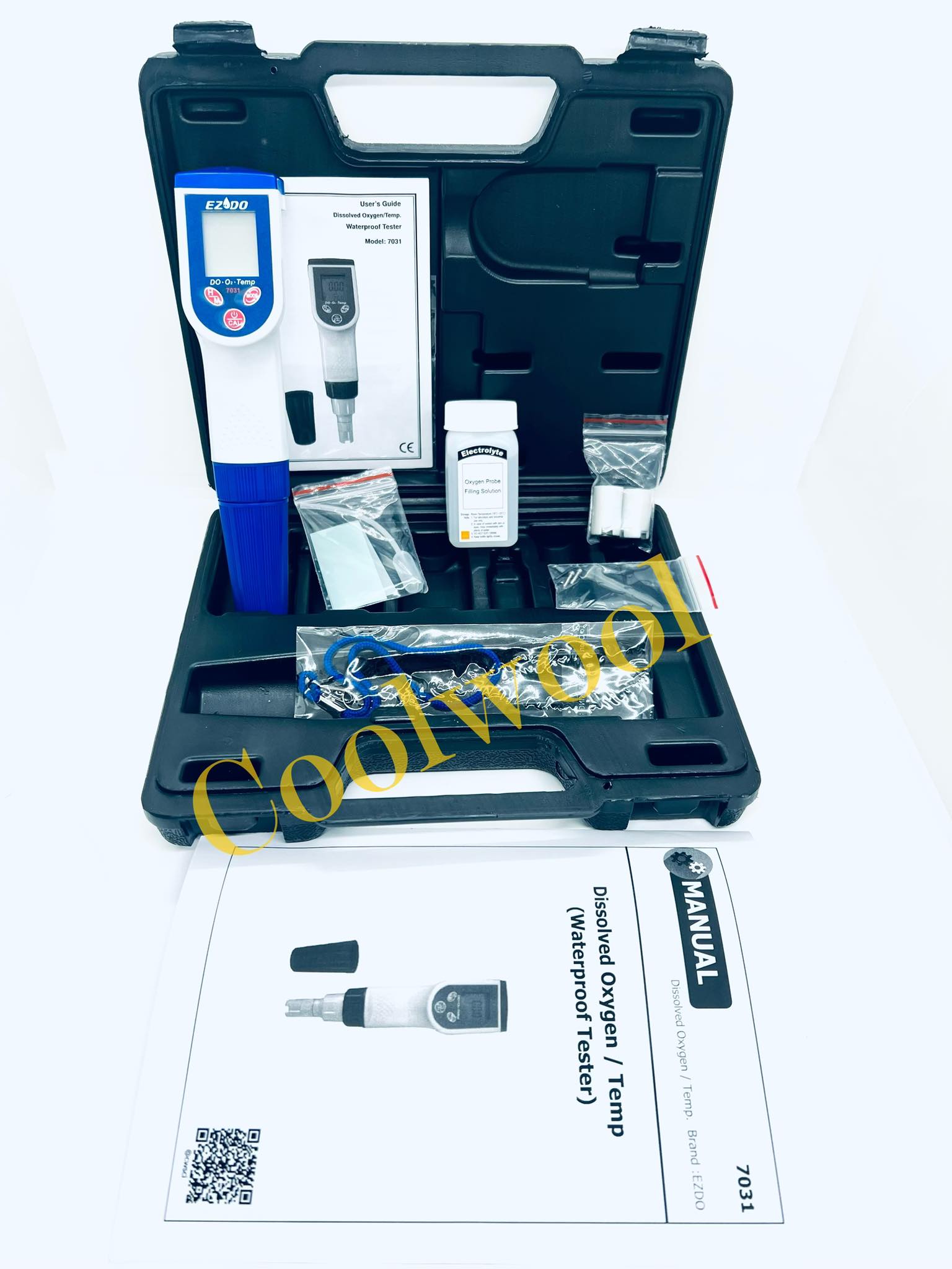 เครื่องวัดออกซิเจน ละลายในน้ำ แบบปากกา 0-20.00 mg/L Dissolved Oxygen Meter