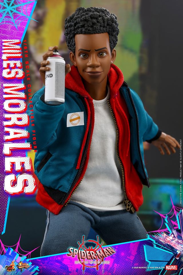 Hot Toys MMS567 Spider-Man Into the Spider-Verse 1/6 Miles Morales