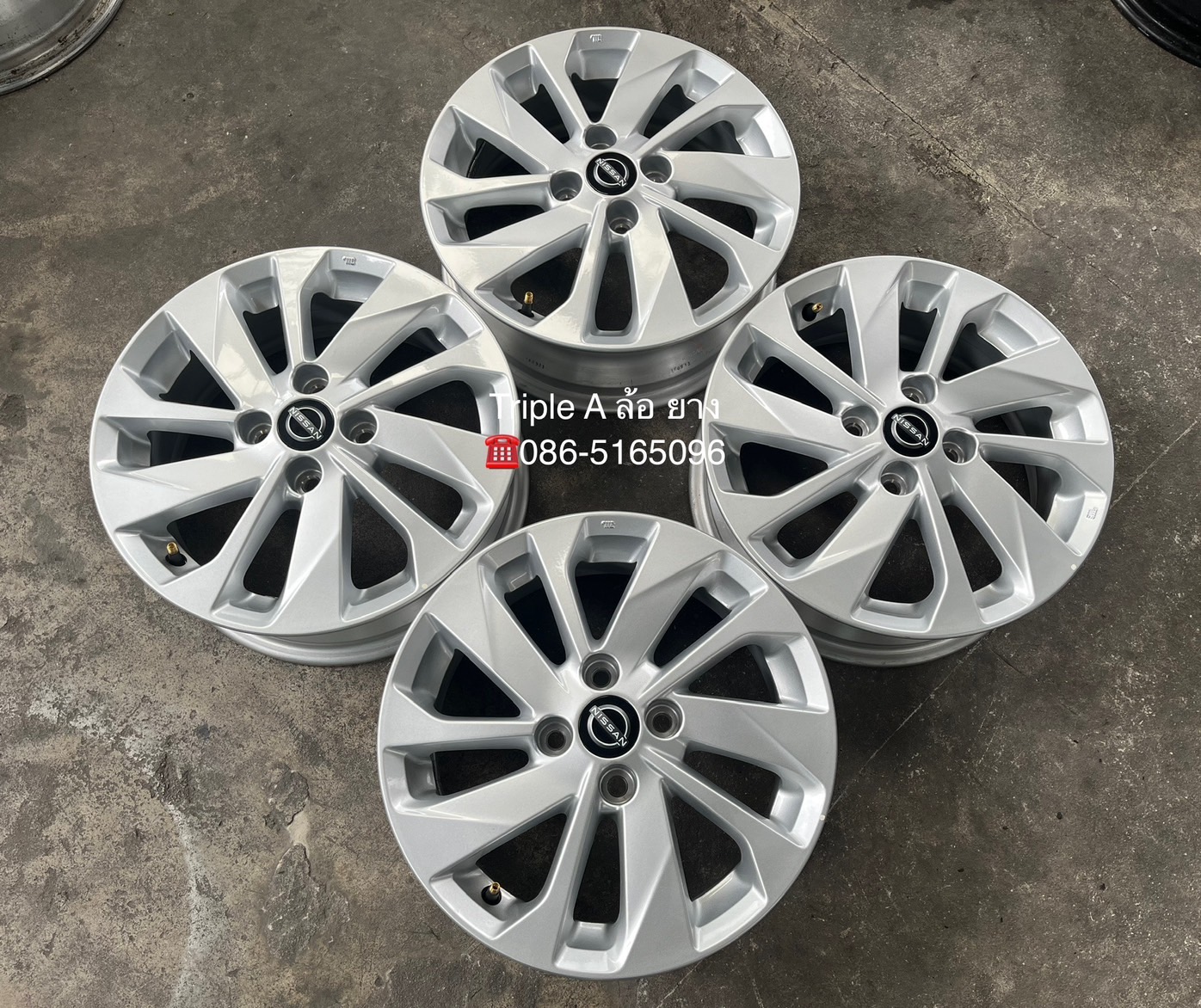 ✨ล้อแม็กป้ายแดง✨Nissan Almera รุ่นใหม่ล่าสุด ขอบ 15💖ใหม่กริ๊บ💖