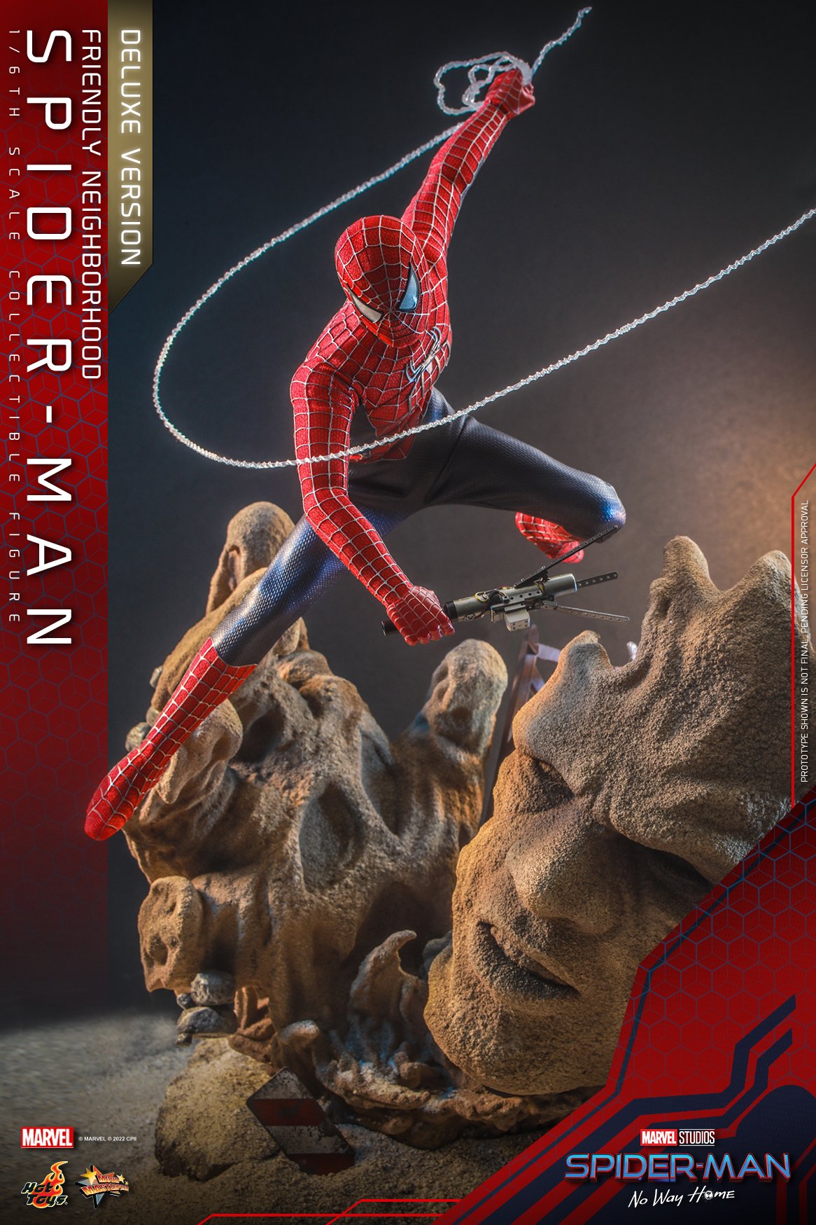 Hot Toys MMS662 1/6 Spider-Man: No Way Home - Friendly Neighborhood Spider-Man (Deluxe Version)