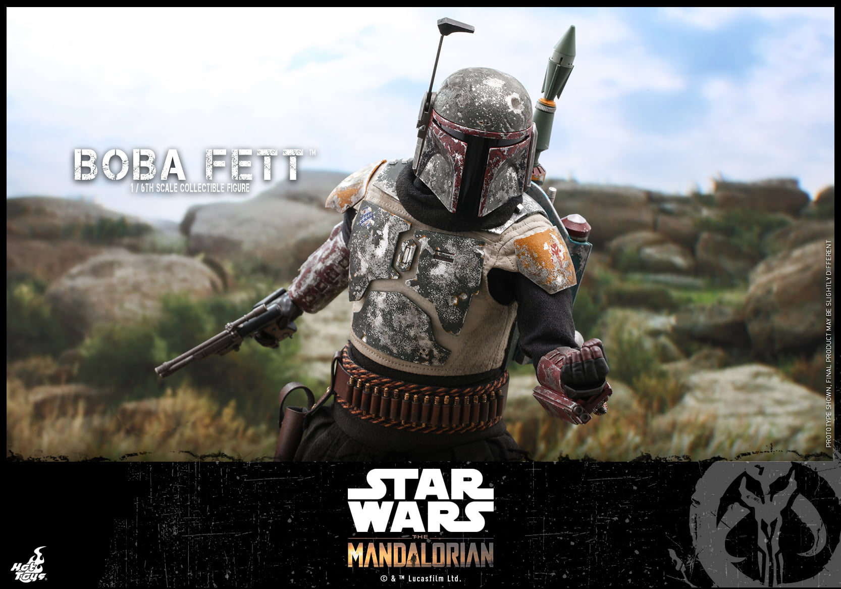 Hot Toys TMS033 1/6 Star Wars: The Mandalorian™ - Boba Fett