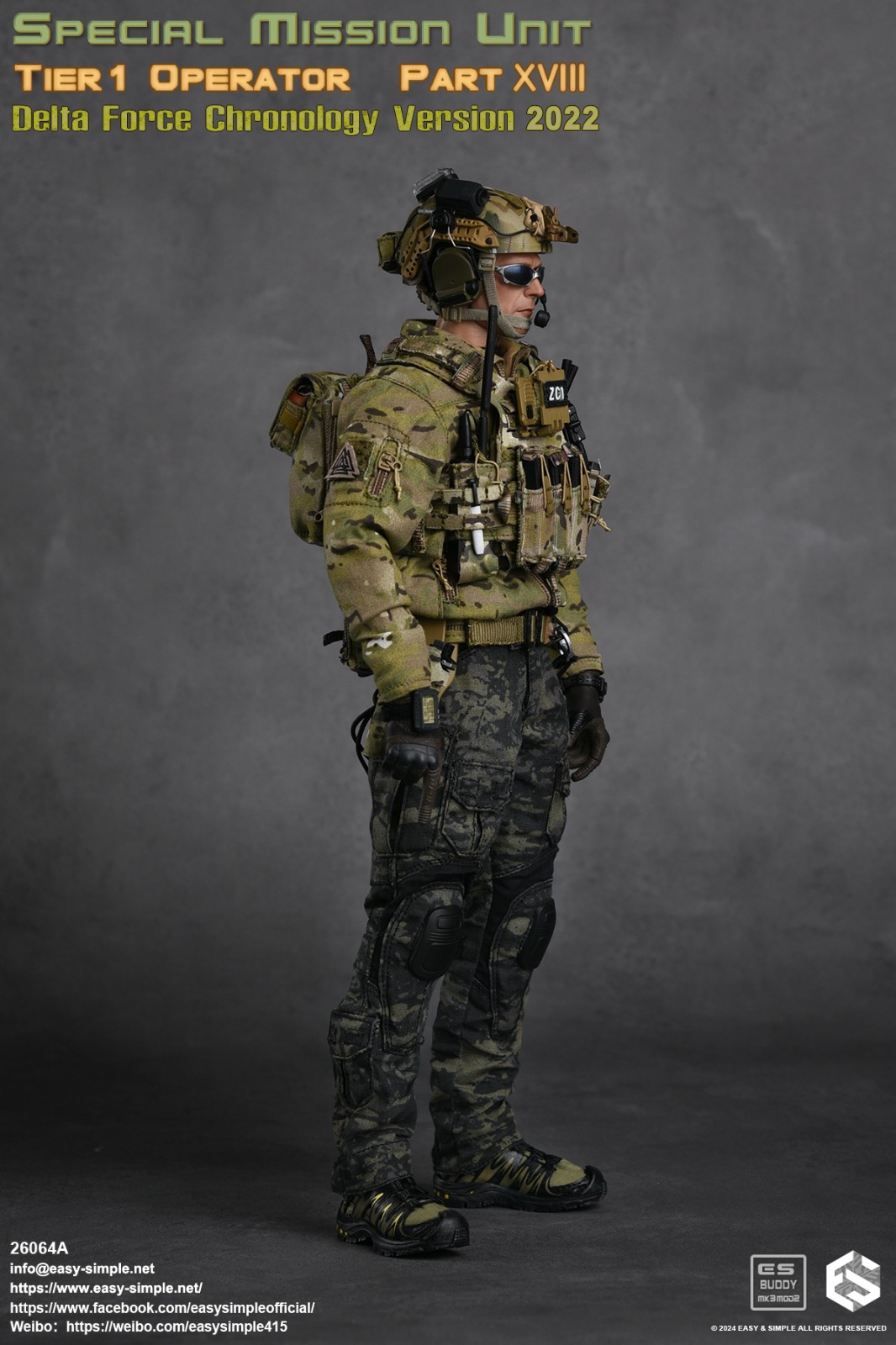 Easy&Simple ES 26064A SMU Tier1 Operator Part XVIII Delta Force Chronology Version 2022