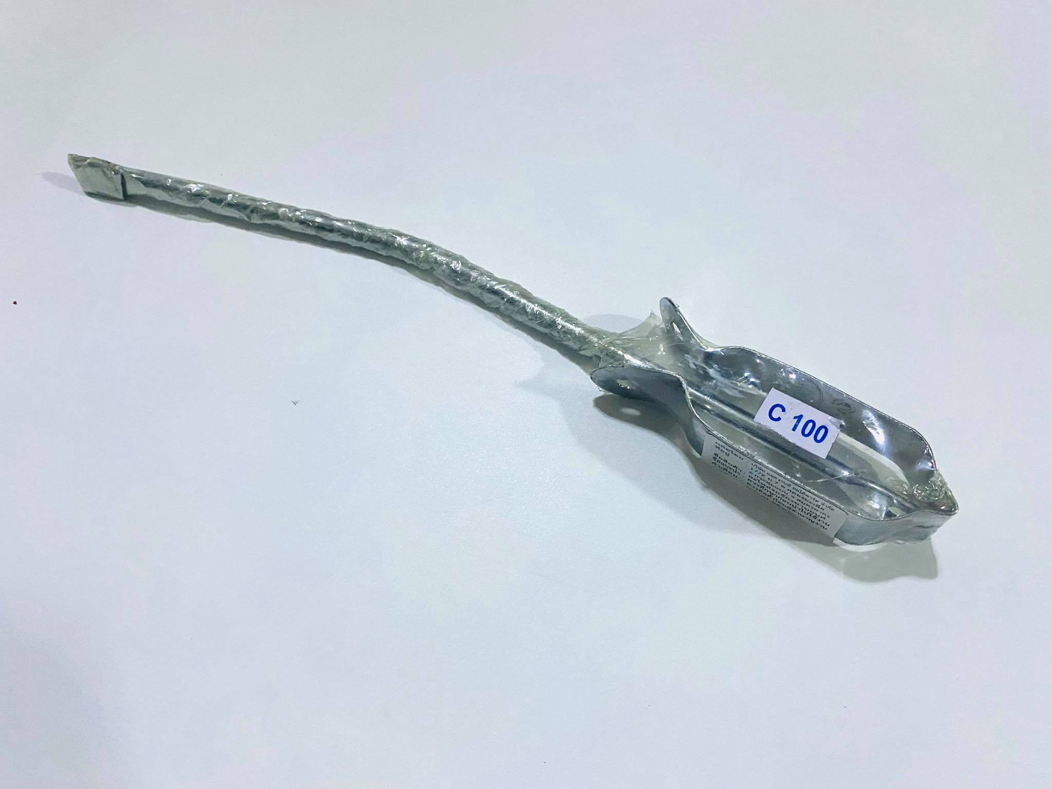 สายรัดท่อc100 เหล็กชุบ