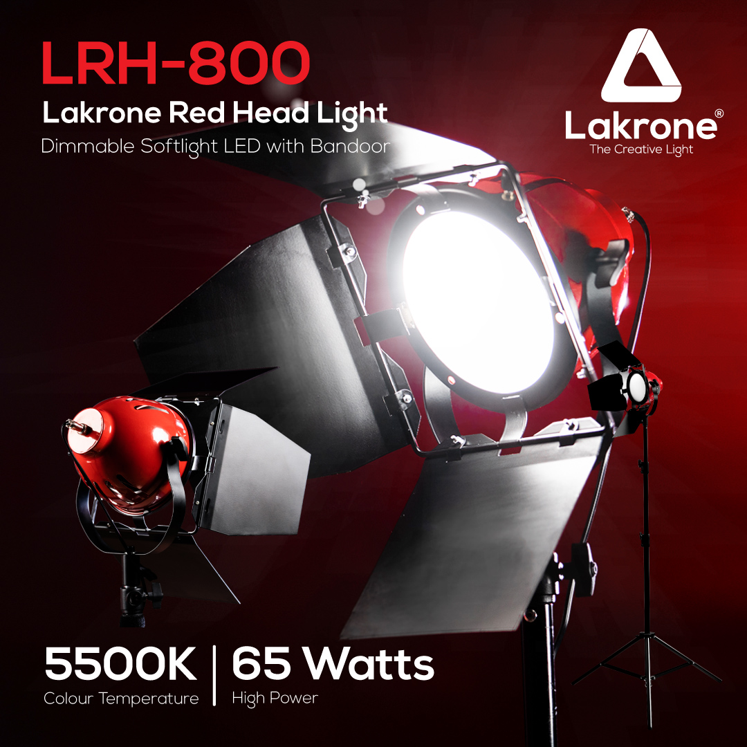 LRH-800 ไฟหัวแดงแสงขาว LED RED HEAD 65W Dimmable