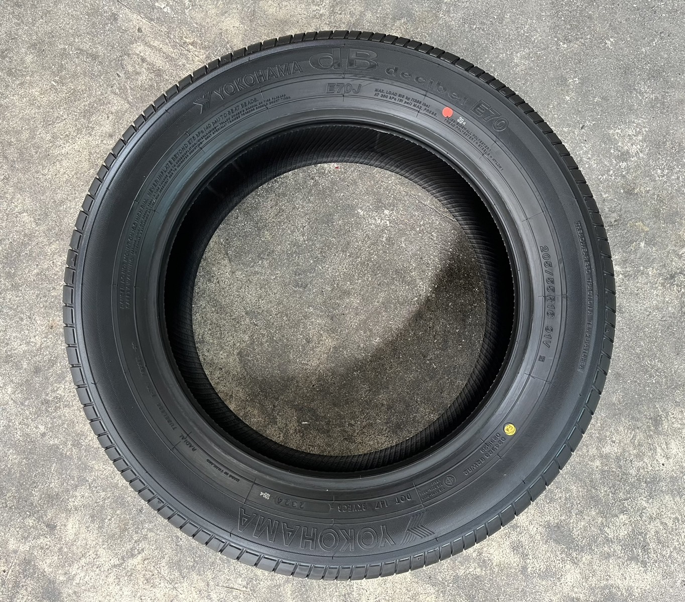 ♨️ปี 24♨️✨ยางใหม่💯✨205-55-16 Yokohama💖ใหม่กริ๊บ💖