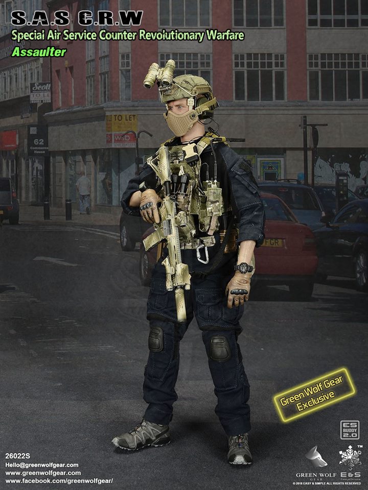 Easy&Simple 26022S S.A.S Counter Revolutionary Warfare Assaulter (Limited 100 sets)
