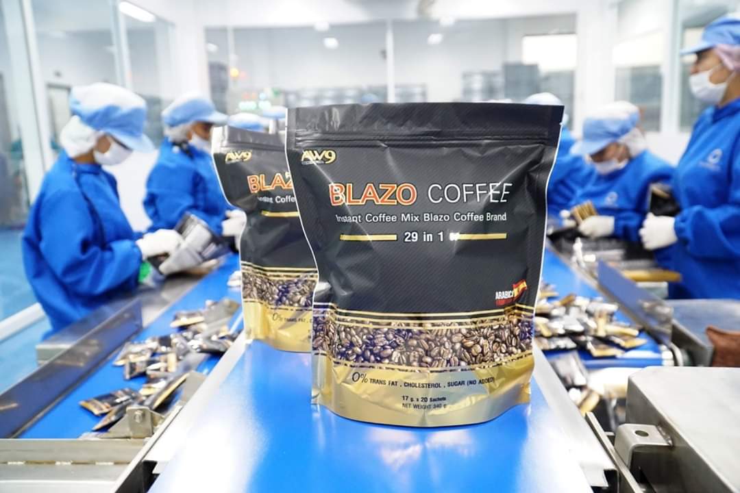 กาแฟ เบลโซ่ blazo coffee สารสกัด 29 ชนิด บำรุงสุขภาพ บำรุงสายตา