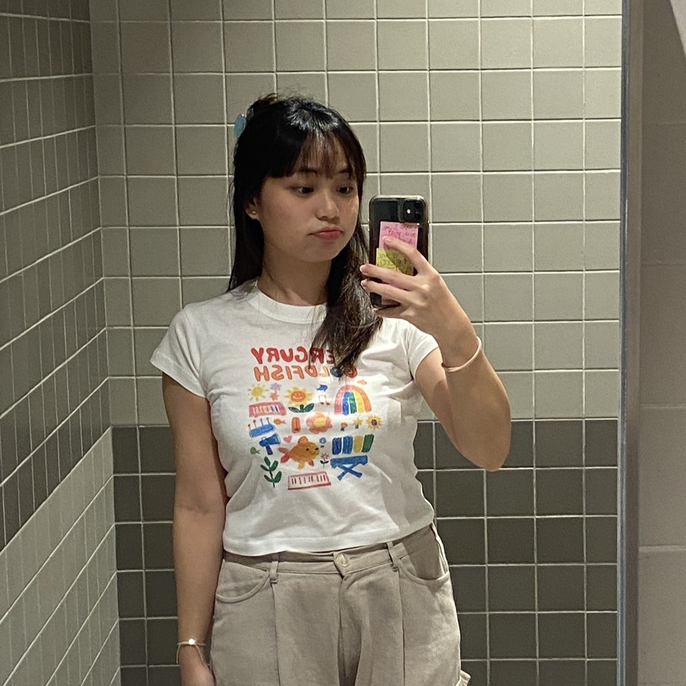 Baby Tee : MERCURY GOLDFISH - CAT T-SHIRT 2024