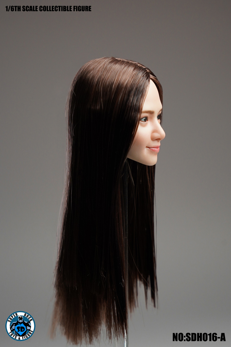 SUPER DUCK SDH016-D Short Red Hair Female Headsculpt