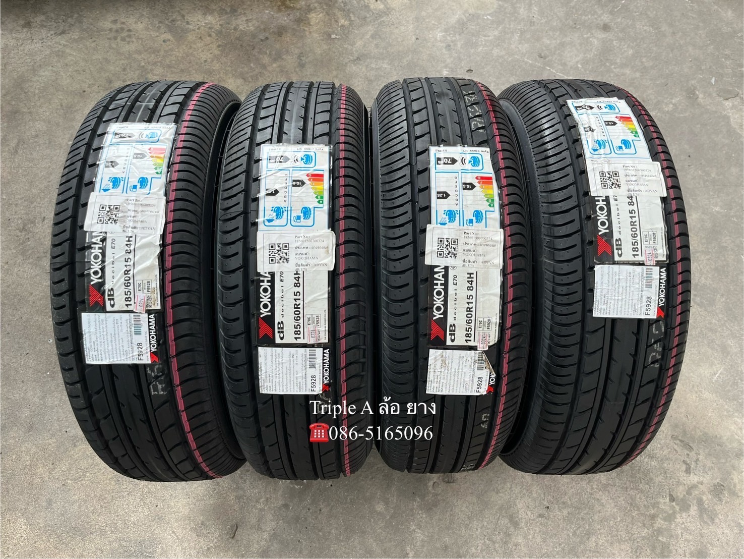 ✨ล้อแม็กป้ายแดง✨Mitsu Mirage รุ่นใหม่ ขอบ 15 พร้อมยางใหม่💯185-60-15 Yokohama♨️ปี 24♨️