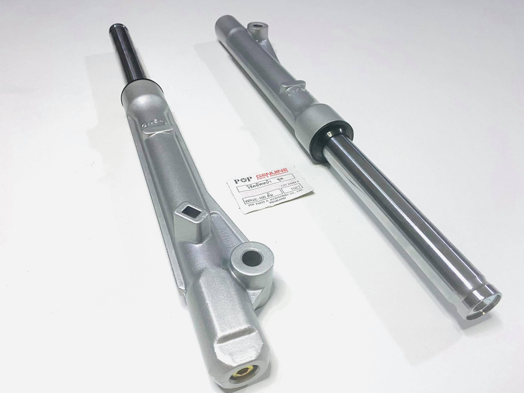 ปลอกโช๊คล่าง+แกนเวฟ100 รุ่นดั้ม wave100 ดั้ม ครบชุด