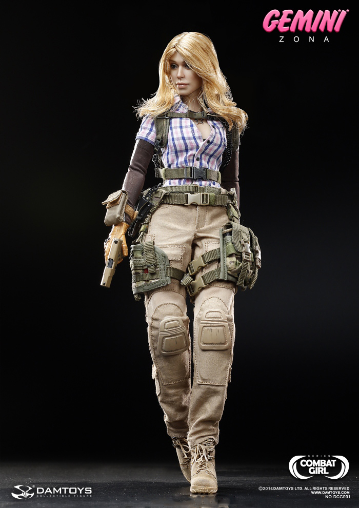 DAMTOYS 16 COMBAT GIRL Series - DCG002 Gemini Vicky
