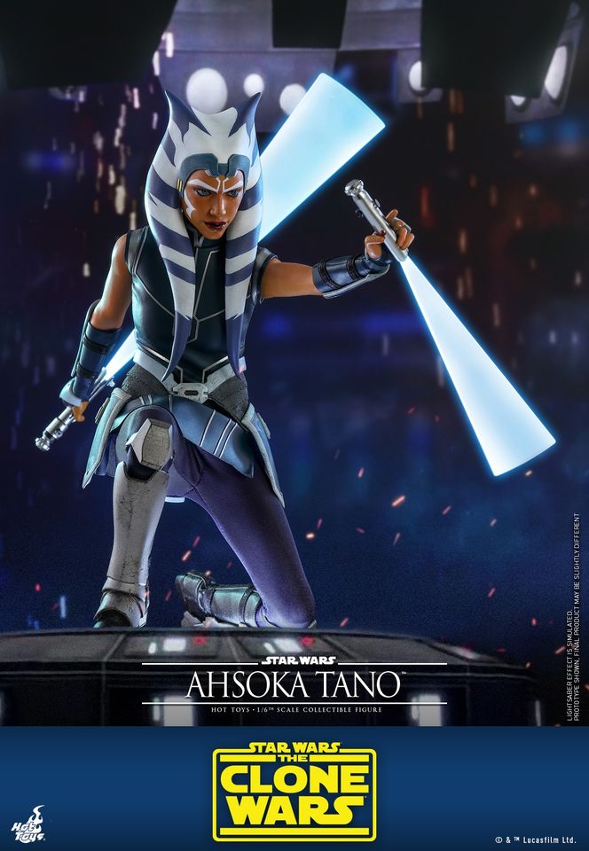 Hot Toys TMS021 1/6 Star Wars: The Clone Wars™ - Ahsoka Tano™