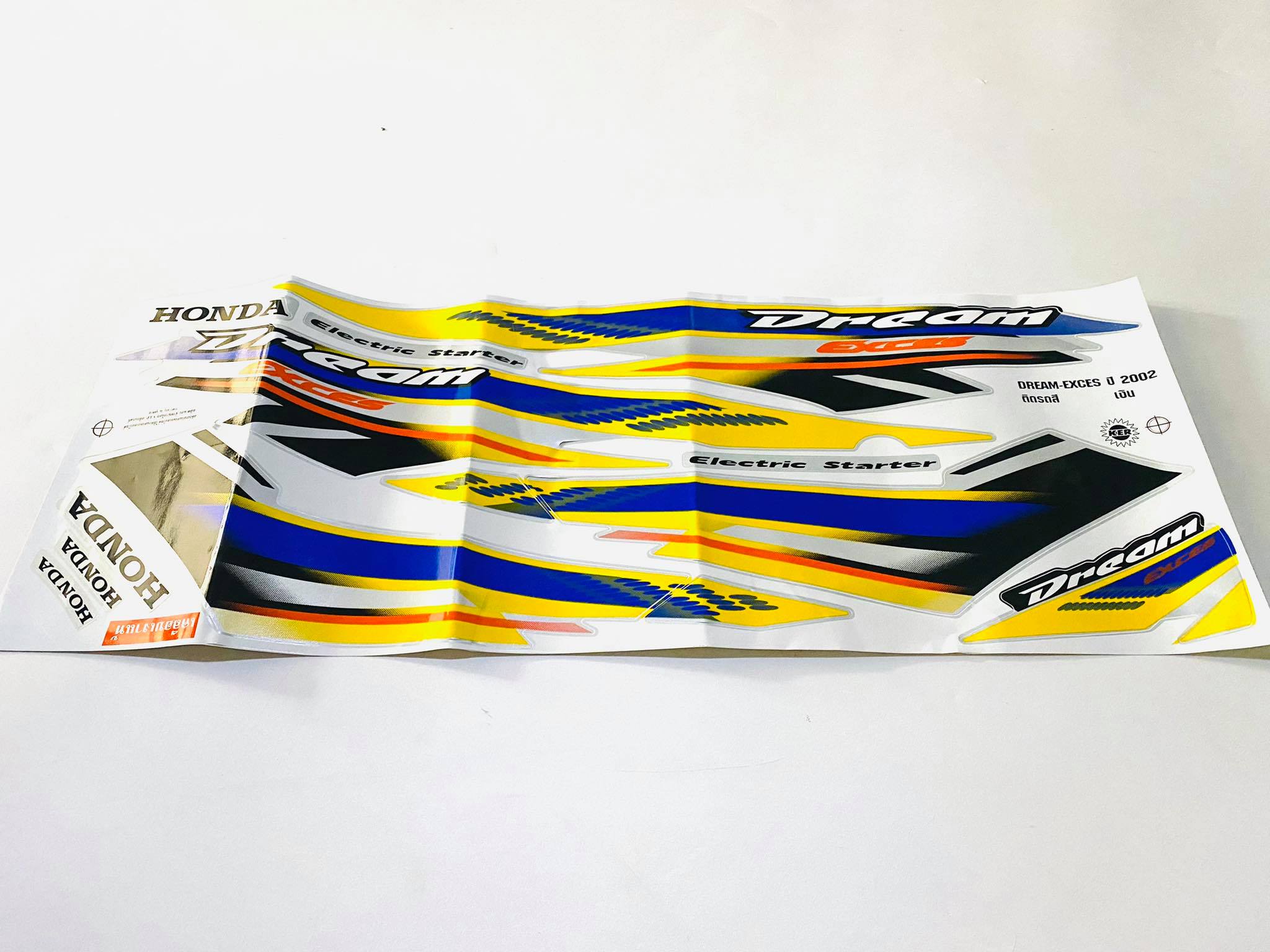 สติ๊กเกอร์ ดรีมexces ดรีม99 ปี97-2002