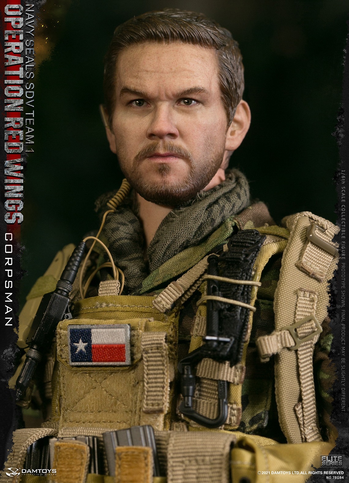 DAMTOYS 78084 1/6 Operation Red Wings: Navy Seals SDV Team 1 - Corpsman