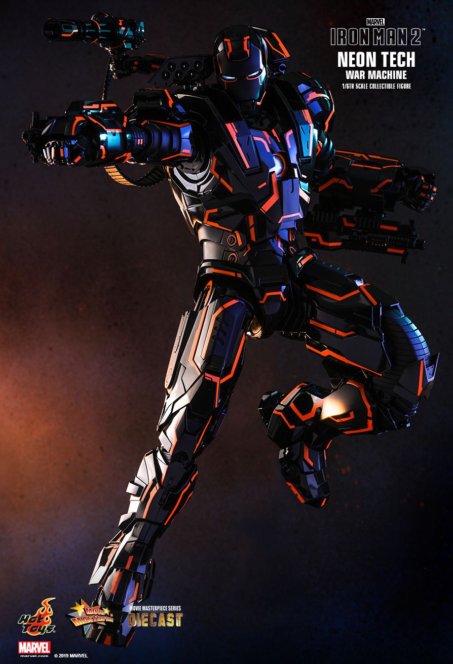 Hot Toys MMS553D35 IRON MAN 2 - NEON TECH WAR MACHINE
