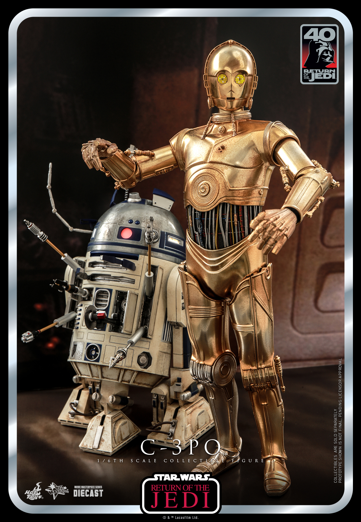 Hot Toys MMS701D56 1/6 Star Wars Episode VI: Return of the Jedi™ - C-3PO™