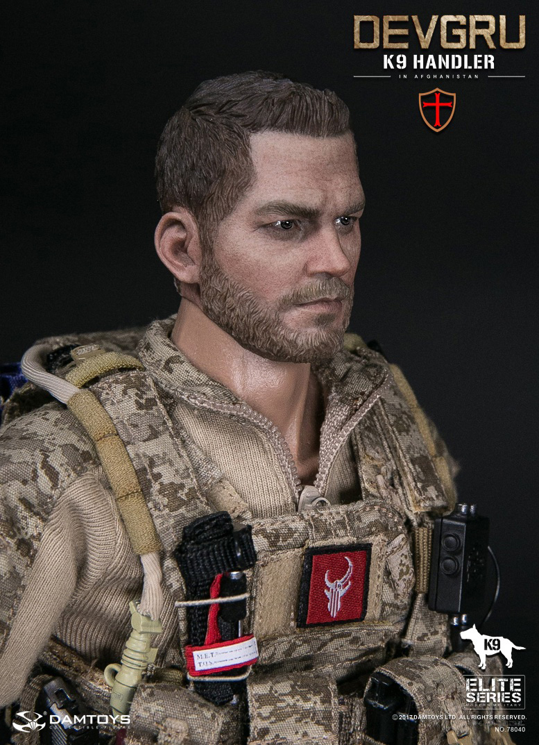 DAMTOYS No.78040, No.78040-1 DEVGRU K9-handler in Afghanistan