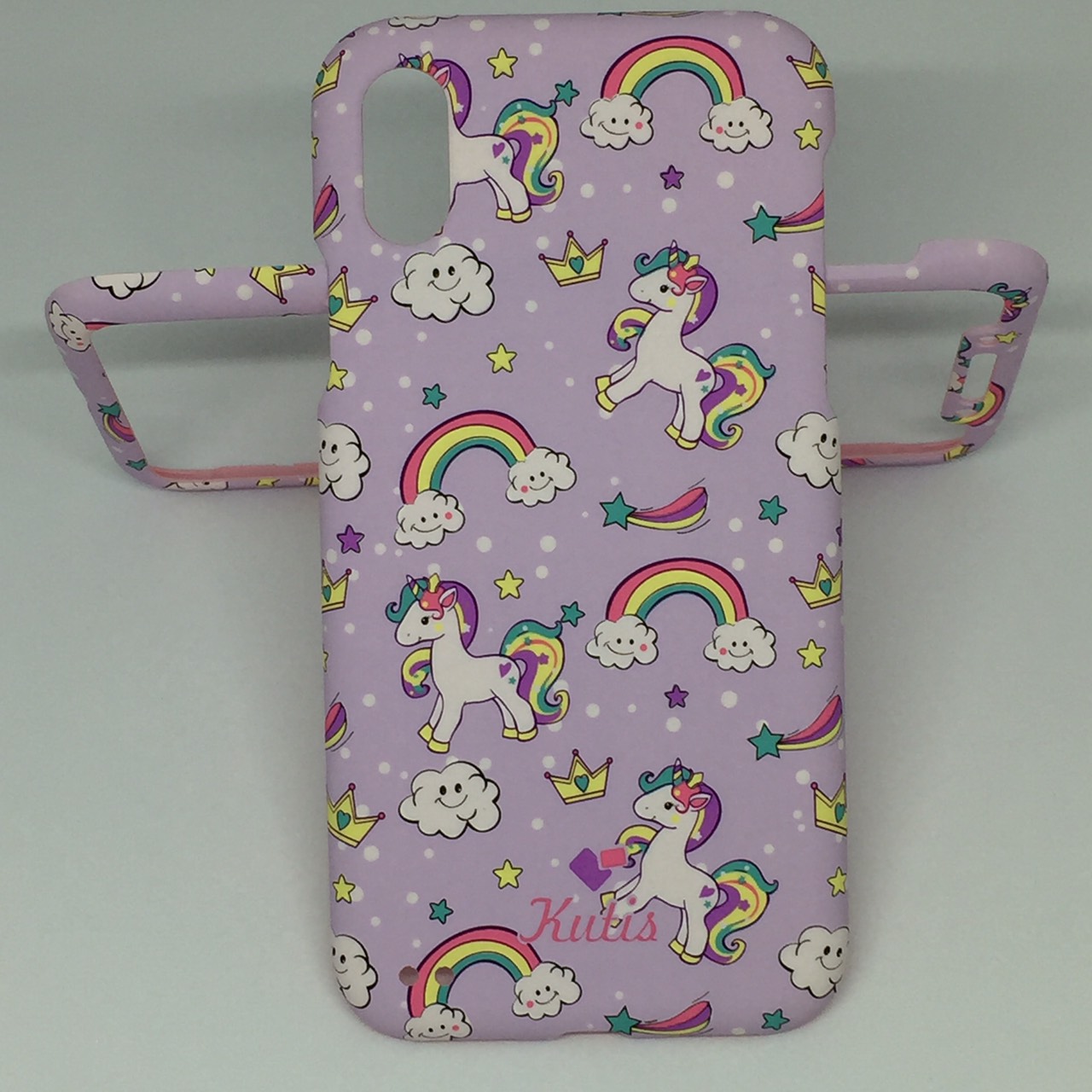 เคสคูทิส (Kutis) ไอโฟนX,XS(ลายม้าโพนี่สีม่วง)