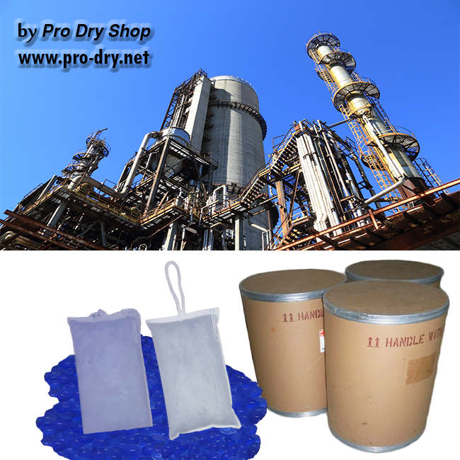 ซิลิก้าเจล สีน้ำเงิน Blue Silica Gel สารกันชื้น Prodry ใช้งานง่าย