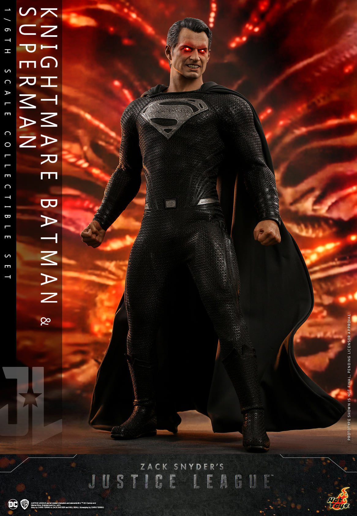Hot Toys TMS038 1/6 Zack Snyder's Justice League - Knightmare Batman and Superman