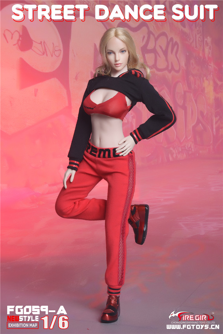 Fire Girl Toys 1/6 FG059 Street dance suit