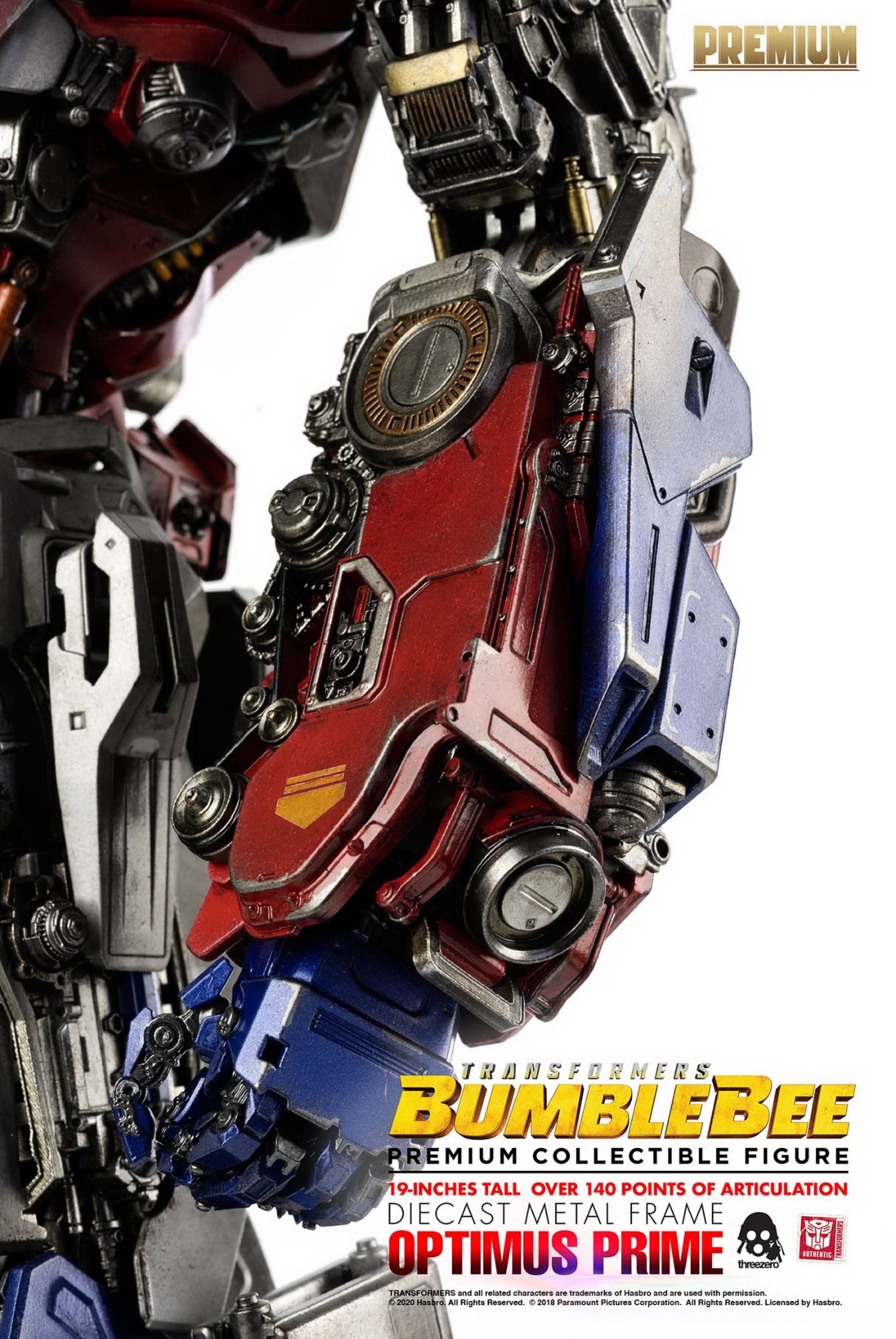 threezero 3Z0162 Transformers: BumbleBee - PREMIUM Optimus Prime