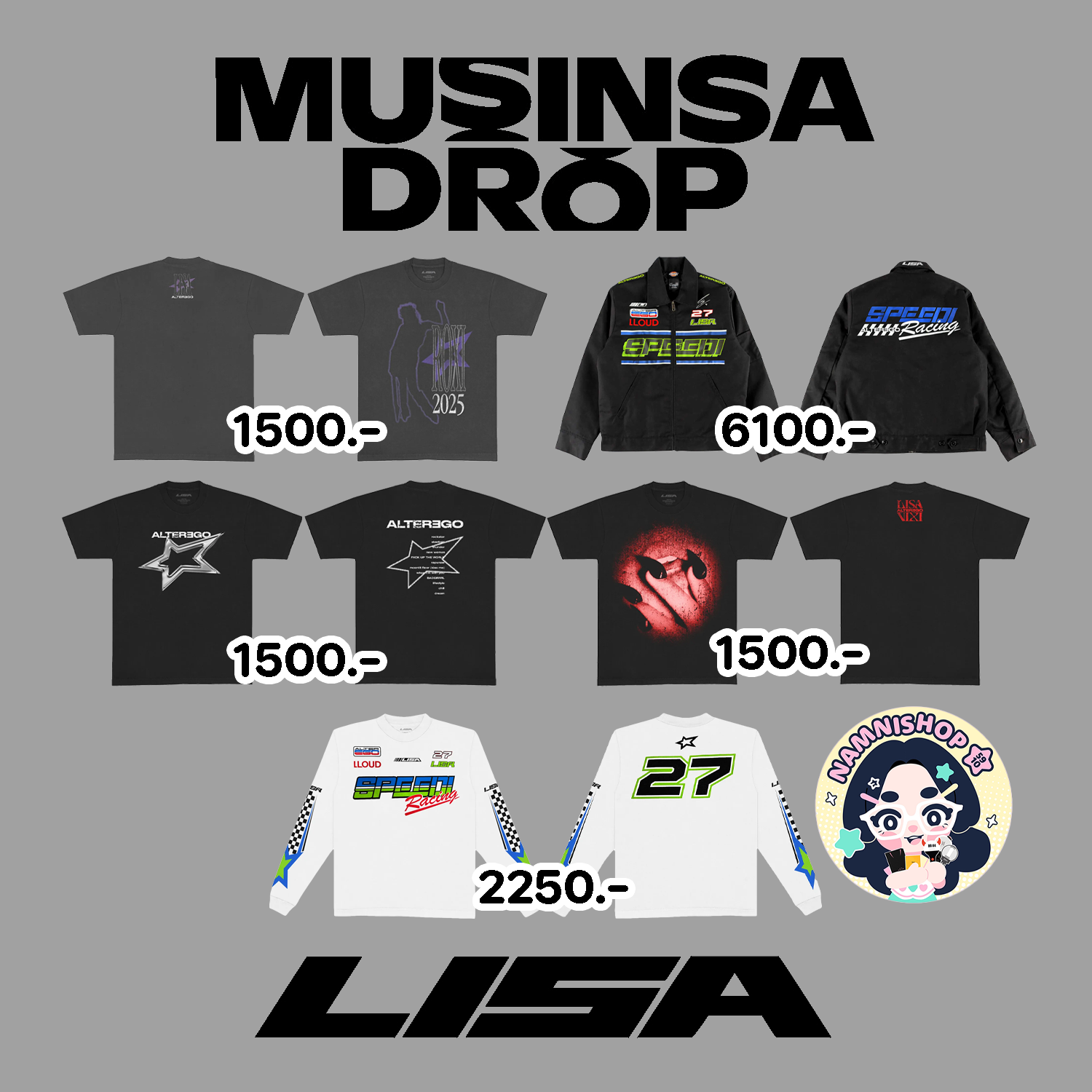 [PRE] [สั่งทางไลน์เท่านั้น‼️] กดจาก(เกาหลี) LISA [ALTEREGO] Official MD