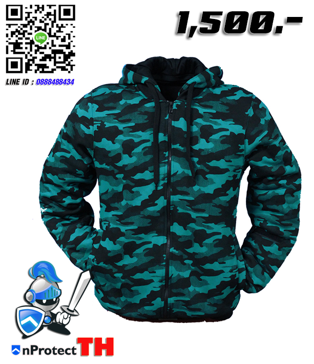 เสื้อฮู้ดการ์ดบิ๊กไบค์ HOOD40