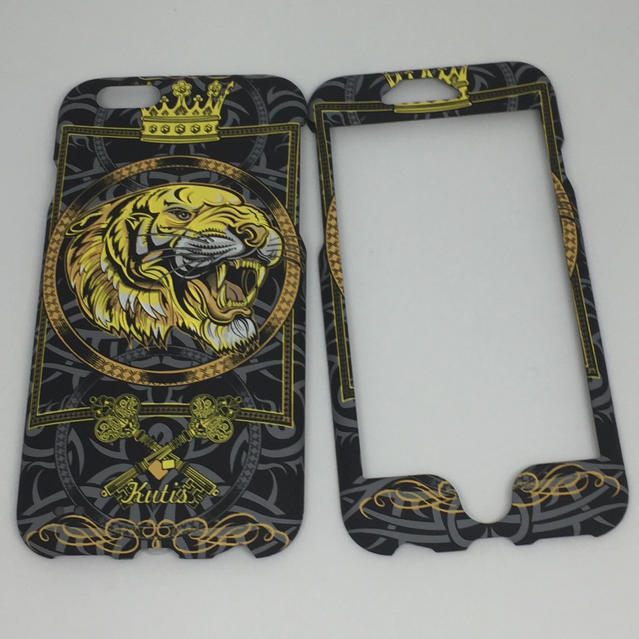 เคสคูทิส (Kutis) ไอโฟน6,6S(ลายหน้าเสือสีทอง)