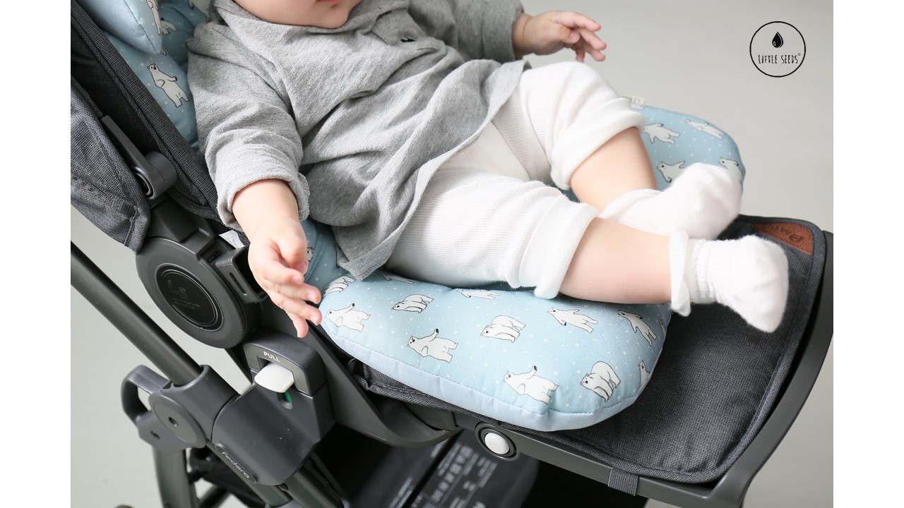 LITTLE SEEDS (ลิตเติ้ลซี๊ด) Stroller inner seat เบาะรองนั่งสำหรับรถเข็น คาร์ซีท และเก้าอี้โยก