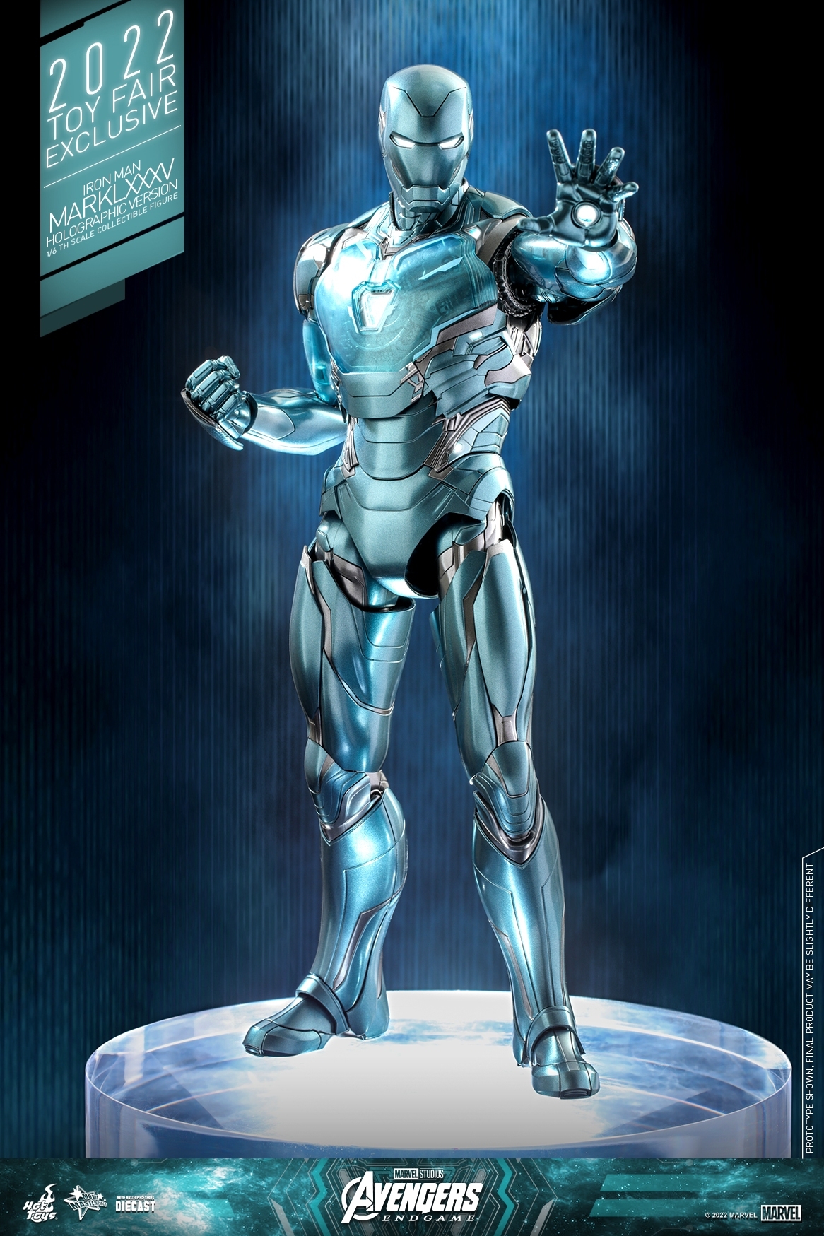Hot Toys MMS646D45 1/6 Avengers: Endgame - Iron Man Mark LXXXV (Holographic Version) [Toy Fair exclusive]