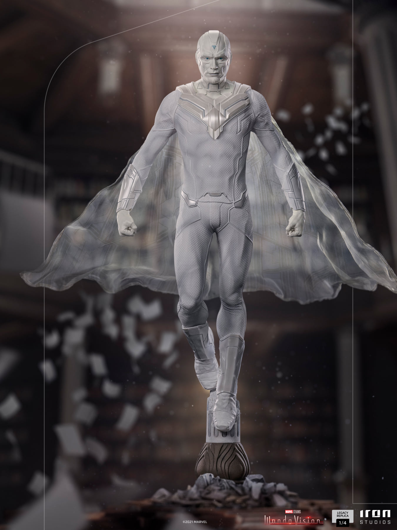 Iron Studios Legacy Replica 1/4 WandaVision - White Vision