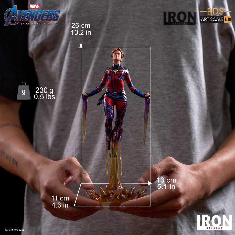 Iron Studios BDS Art Scale 1/10 Avengers: Endgame - Captain Marvel
