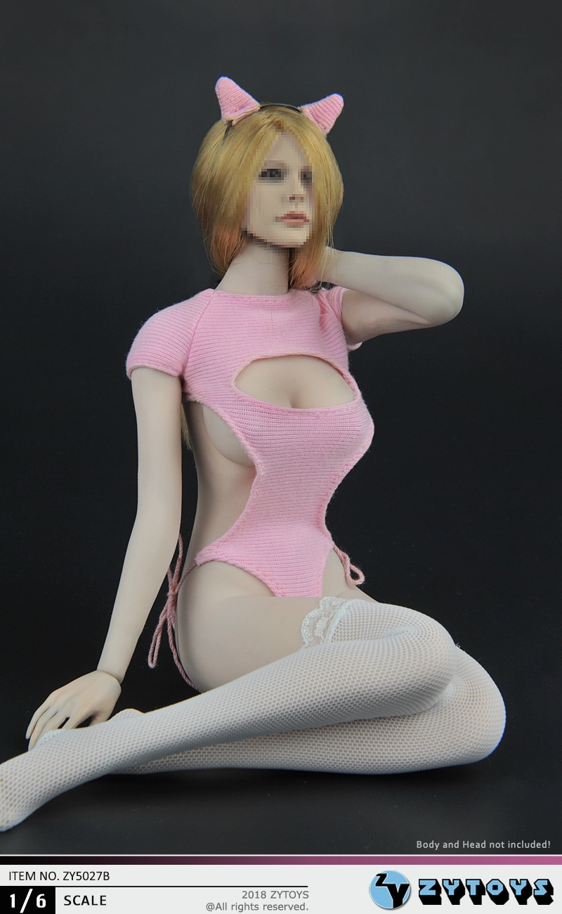 ZY Toys ZY5027 1/6 Sexy cat girl open chest