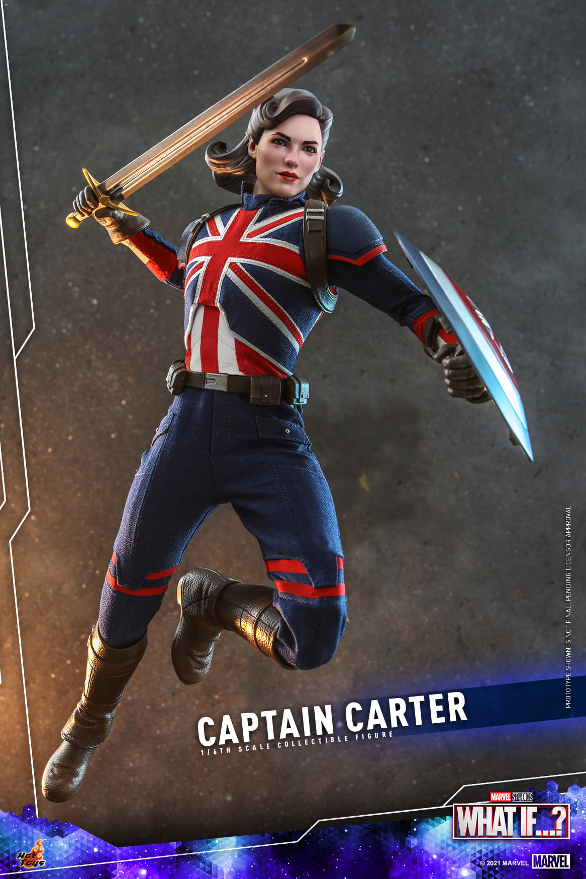 Hot Toys TMS059 1/6 What If... - Captain Carter