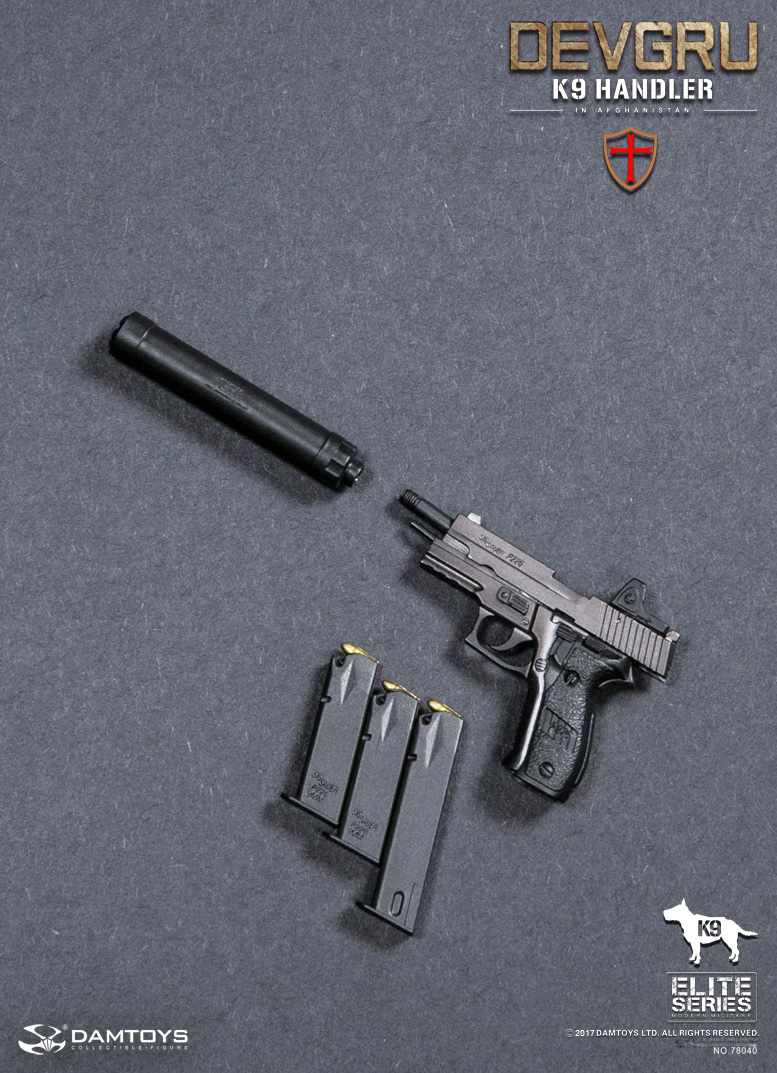 DAMTOYS No.78040, No.78040-1 DEVGRU K9-handler in Afghanistan